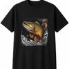 Tattoo Brown Trout Sea Ocean Mens Womens T-Shirt Nature Unisex Novelty Gift Tee
