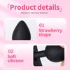 Butt Plug with Metal Ball Rolling Massage Silicone Vagina Anus Dilator Anal Bead Adult Product Sex Toys for Men Women Anal Plug