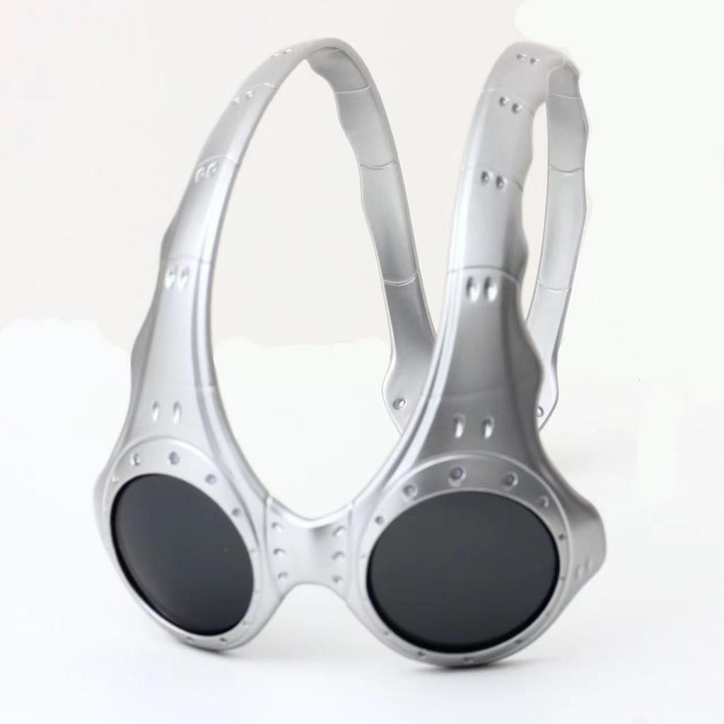 2026 Trend Metal Frame Anti-Blue Glasses Sports Sunglasses