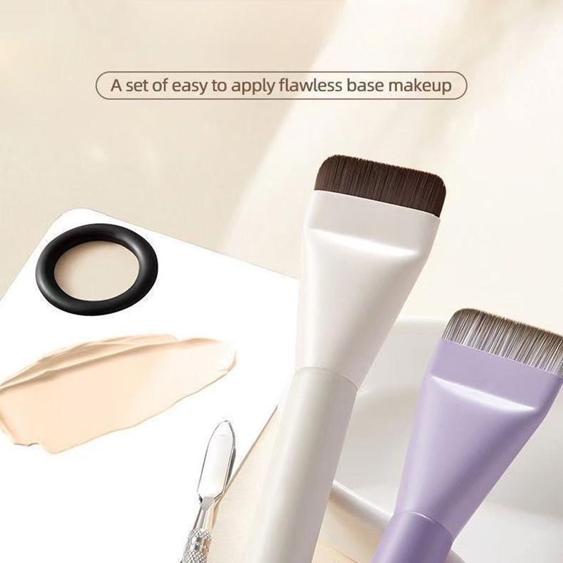 Foundation Brush And Makeup Palette Set Foundation Cream Mixing Tool Nail Art Makeup Cosmetic Makeup Tool Kits