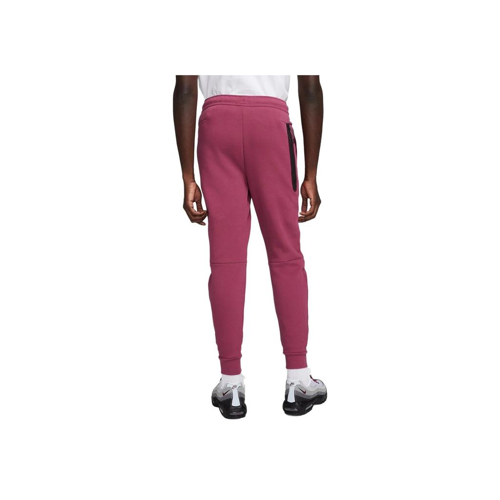 Nike Sportovní kalhoty Tech Fleece Joggers Rosewood/Černá Pánské Streetwear CU4495-653
