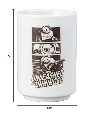 Minions" Teacup, Approx. 260ml, Kung Fu 2 Minions Merchandise, Movie Tableware, Gift, SAN3499-2