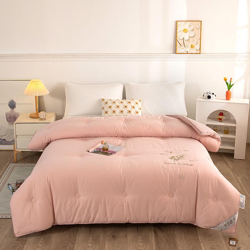 Blooming Flowers Tencel Silk Blend Quilt