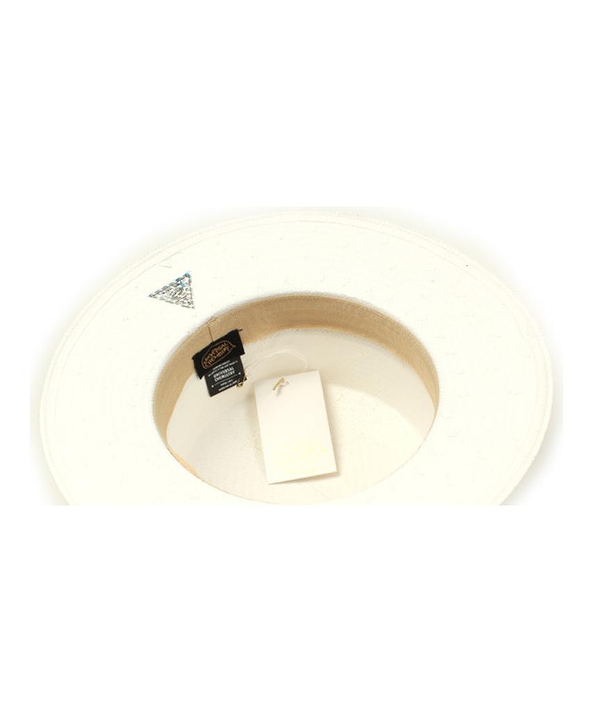 Yunibeosyeolkemiseuteuli White Flat Long Panama Hat Gd Panama Hat