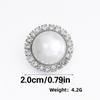 Gifts Round Rhinestone Cufflinks Rhinestone DIY Button Cover Beads Sewing Accessories Shirt Button Clip Formal Attire