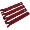 10Pcs  3# 7.5Cm-60Cm (3-24 Inches) Closed Nylon Coil Zipper  Suitable For Clothes 20 Colors Zippers For Sewing