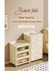 Multifunctional Storage Cabinet for Bedroom & Living Room: Bedside Table, Snack, Toy, Book & Clothes Organizer