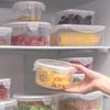 PP Bento Box Food Container Picnic Snack Meal Kitchen Food Storage Container Food Box for Kids Refrigerator Organizer Box