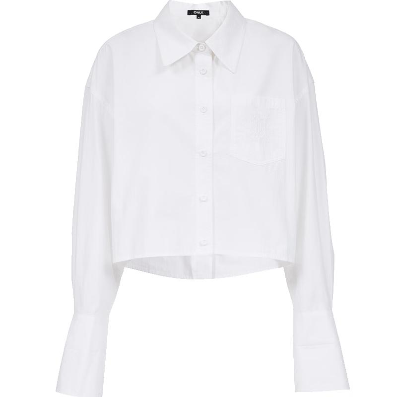 Only Women's Summer Cool Dropped Shoulder Long Sleeve Short Shirt