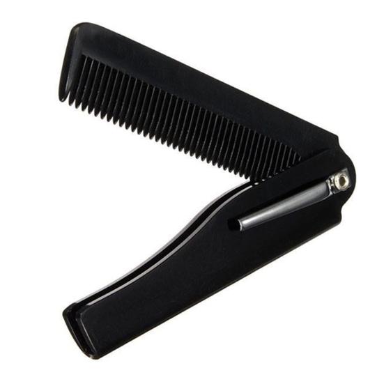 Fashion Men Folding Beard Comb Mustache Styling Shaper Beauty Hairdressing Tool