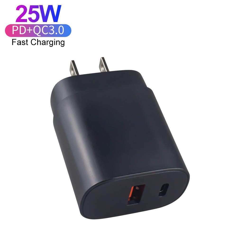Carregador de Telefone de Alta Qualidade USB Tipo C Carregador Super Rápido 25W PD QC3.1 Adaptador de Energia para Samsung Galaxy S24 S23 Ultra S22