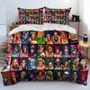 Street Fighter Retro Game Gamer Comforter Bedding Set,Duvet Cover Bed Set Quilt Cover Pillowc