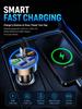 5-Port Car Charger PD+QC3.0 Fast Charger with Voltmeter USB-C Cigarette Lighter Adapter for iPhone 13 14 15 Android Phones