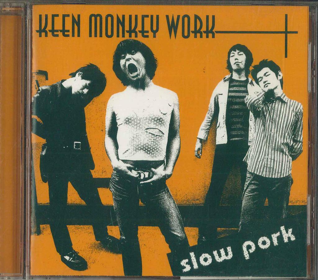 CD KEEN MONKEY WORK - Slow Pork WAVE08 Waveform Record 2003 Japan Obi Japanese Pop/Rock Used