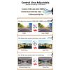 180 degrees 1080P AHD CCD universal front camera without parking line car front view camera parking camera without mirror