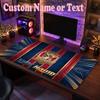 Sydney Roosters Customized Name Text Mouse Pad, Large Desk Mouse Mat Personalized Home Office Present