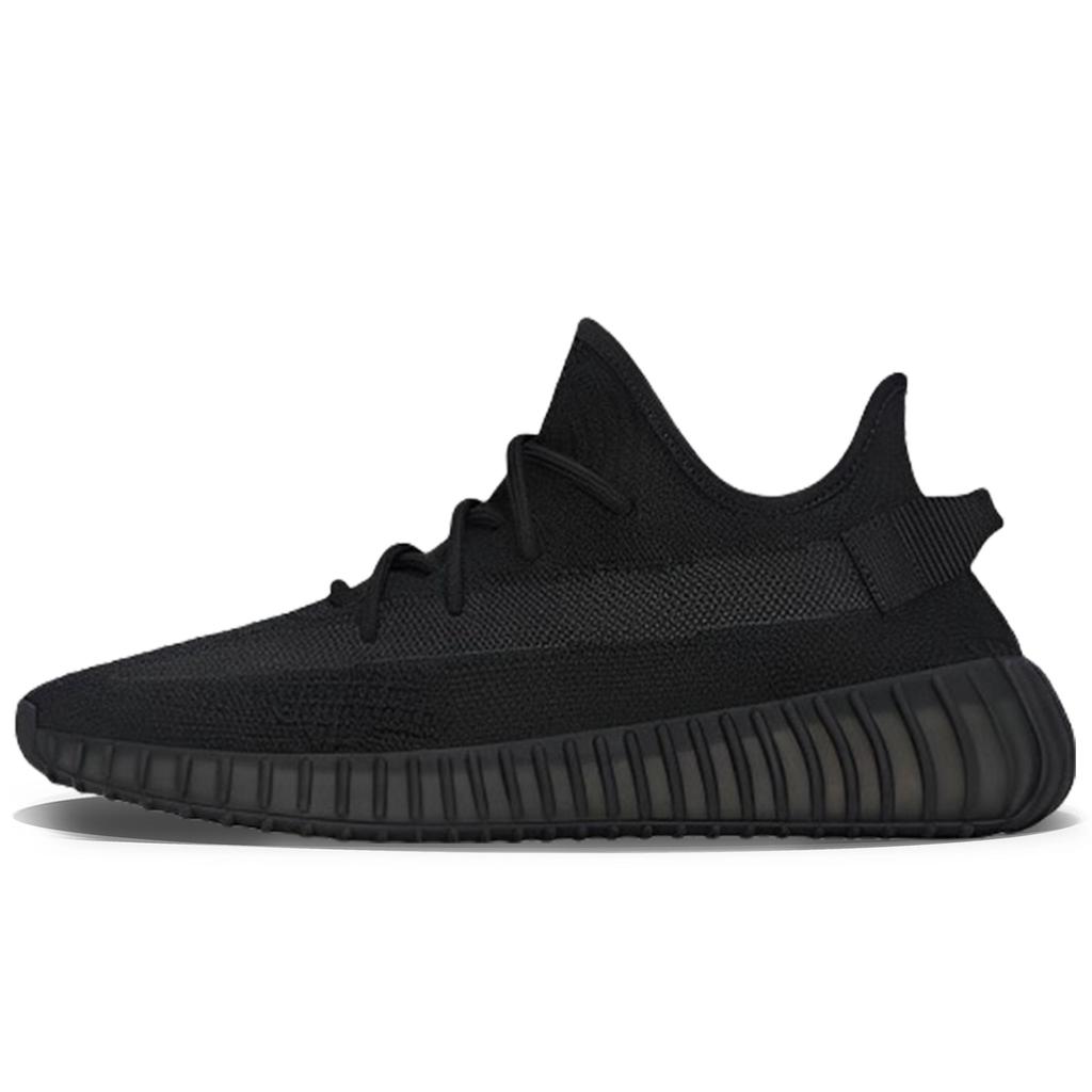 Adidas Originals Yeezy Boost 350 V2 Coverage Low top Casual Shoes Unisex Black Pink HQ4540(Team501-)