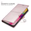 For iPhone 16e Wallet Case Magnetic Closing Leather Phone Cover