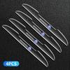 4PCS Transparent Car Door Anti-collision Protector Bumper Strip Sticker For Volkswagen VW Golf 4 6 7 GTI Tiguan Passat B5 B6 zh4