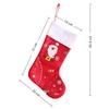 Cross-Border Hot-Selling Christmas Stocking Felt Gift Bag Fireplace Pendant Decoration