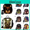 Isolierte Lunchtasche mit großem Fassungsvermögen und 3D-Druck Five Nights At Freddy's für vielseitige Verwendung