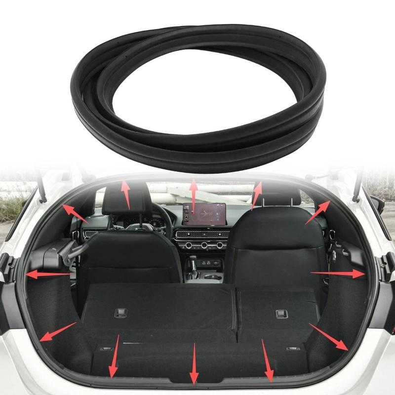 Car Weatherstrip Trunk Lid Rubber Seal 74865-TBA-A11 For Honda Civic 2016- For Ight -