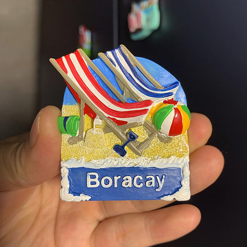 3D City Travel Souvenir Magnets: European and Global Regions