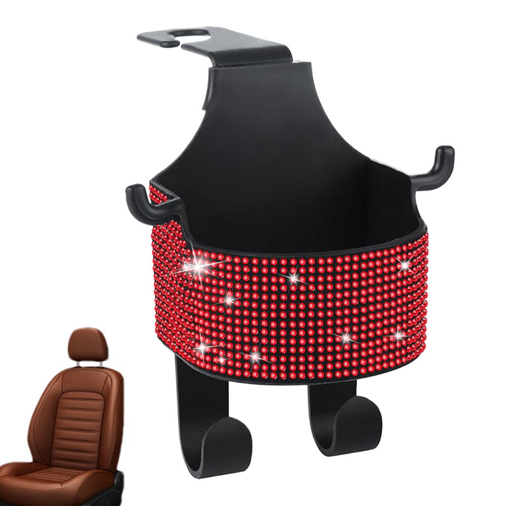 Headrest Hooks For Car Interior Storage Cup Holder Purse Hanger For Car Daily Commuting Road Trip Travel Family Outing Vacation