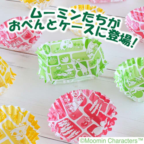 Toyo Aluminum Bento Side Dish Cups, Small, 78-Count, Moomin Design, Made in Japan, Microwave Safe, S1825