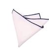 Square Plain White Pocket Cotton Handkerchief Small Suit Pocket Towel  Cloth Decoration