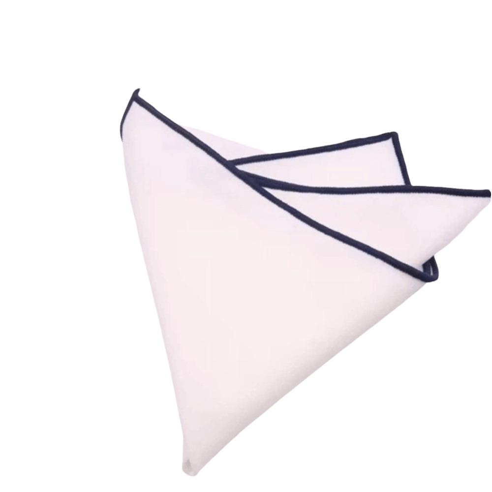 Square Plain White Pocket Cotton Handkerchief Small Suit Pocket Towel Cloth Decoration