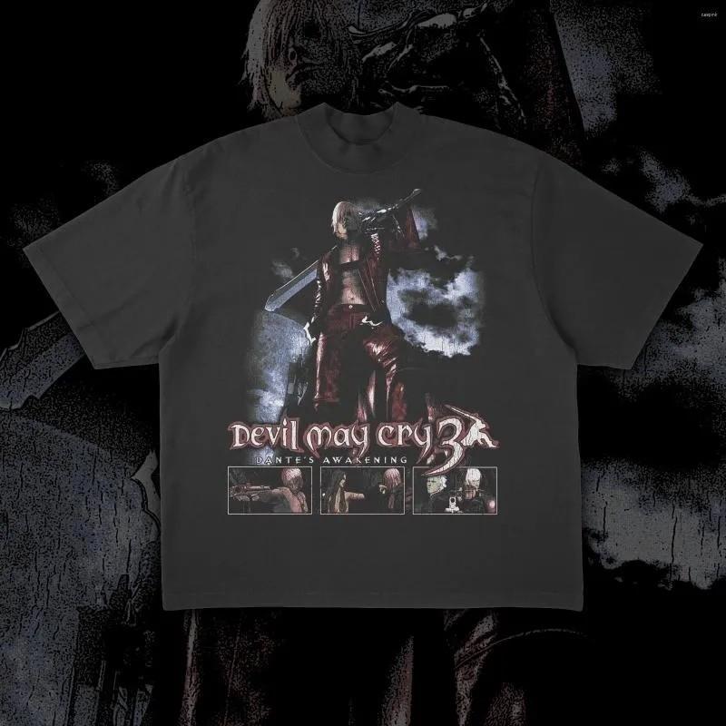 T-shirt con stampa DEVIL MAY CRY Unisex Manica Corta S-5XL T-shirt Unisex
