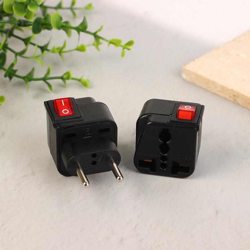 Univerzální americký US evropský UK EU AU cestovní elektrický adaptér zástrčky 10A/13A 250V elektrická zásuvka s vypínačem