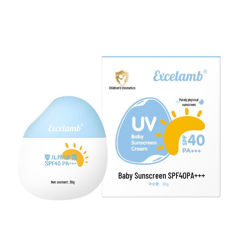 

Excelamb Waterproof Baby Sunscreen – Non-Greasy, Refreshing UV Protection for Children Baby Sunscreen