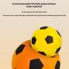 1Pc 3 Colors High-Elastic Indoor Silent Football Pu Foam Practice Ball Comes With A Net Bag For Home Use And Skill Development