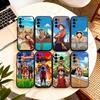 One Ace Pieces Luffy Zoro  Phone Case For Samsung S25,S24,S21,S22,S23,S30,Ultra,S20,Plus,Fe,Lite,Note,10,Black Cover