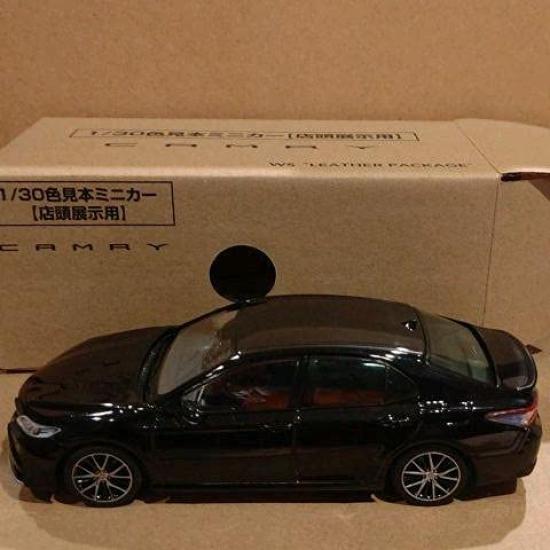 Toyota New Camry WS Color Sample Diecast Minicar 218 Attitude Black Mica 1/30