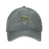 Bonsai Tree Shohin Watercolor Baseball Cap Sun Hat For Children Beach Bag Luxury Caps Female Mens