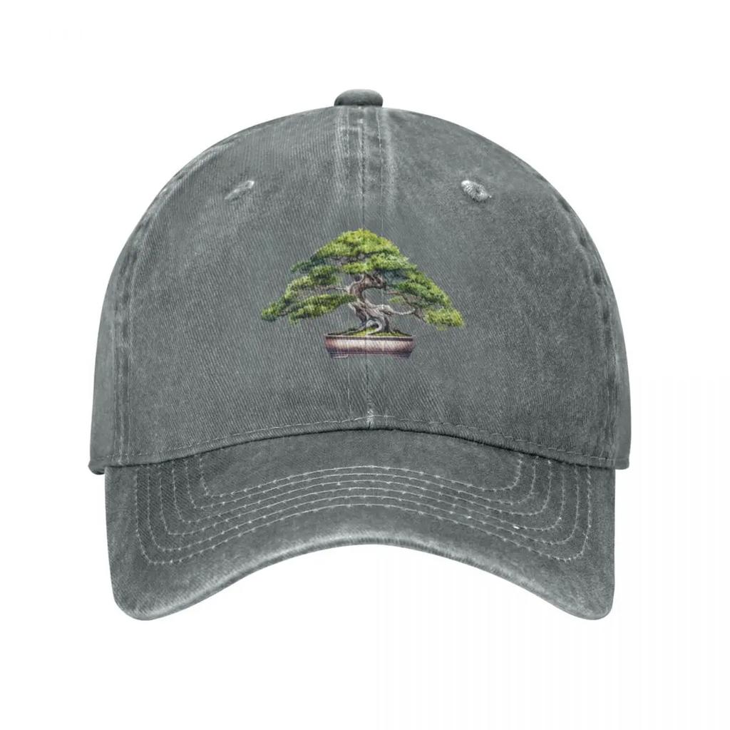 Bonsai Tree Shohin Watercolor Baseball Cap Sun Hat For Children Beach Bag Luxury Caps Female Mens