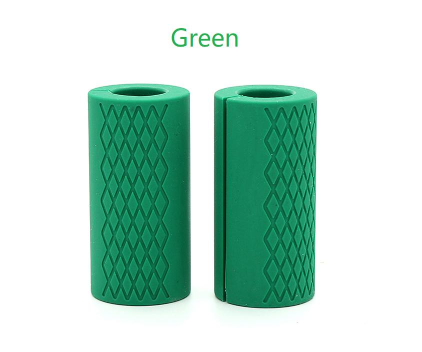 Manere groase cu bară pentru gantere Suport pentru ridicare de greutăți din silicon Pad de protecție anti-alunecare Echipament de fitness pentru culturism