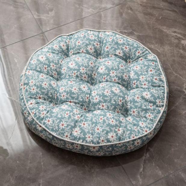 Japanese Tatami Futon Thickened Hip Cushion for Sofa or Meditation