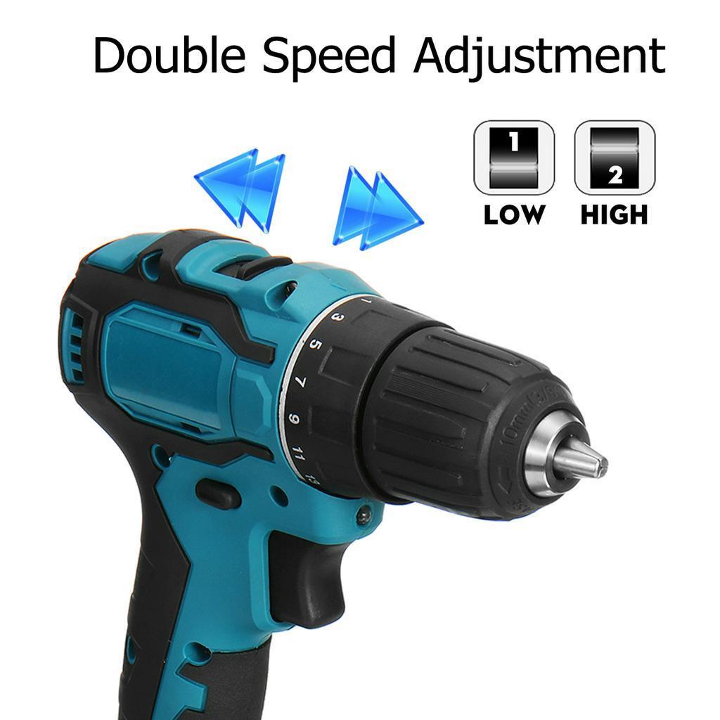3 in 1 Cordless Electric Impact Drill 150Nm Torque Driver Kit Screwdriver Brushless LED Power Tool