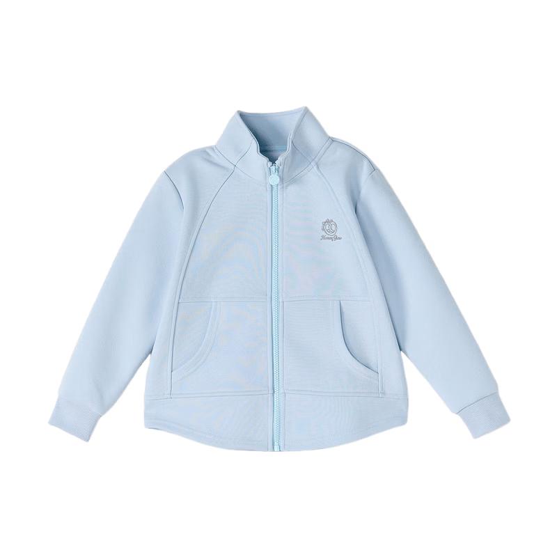 DEESHA Girls' Casual Stand Collar Sweatshirt Jacket
