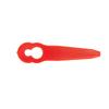 Brand New Plastic Blades 40PCS Grass Grass Trimmer Plastic Red Replace Trimmer 83MM Length Accessories Cordless