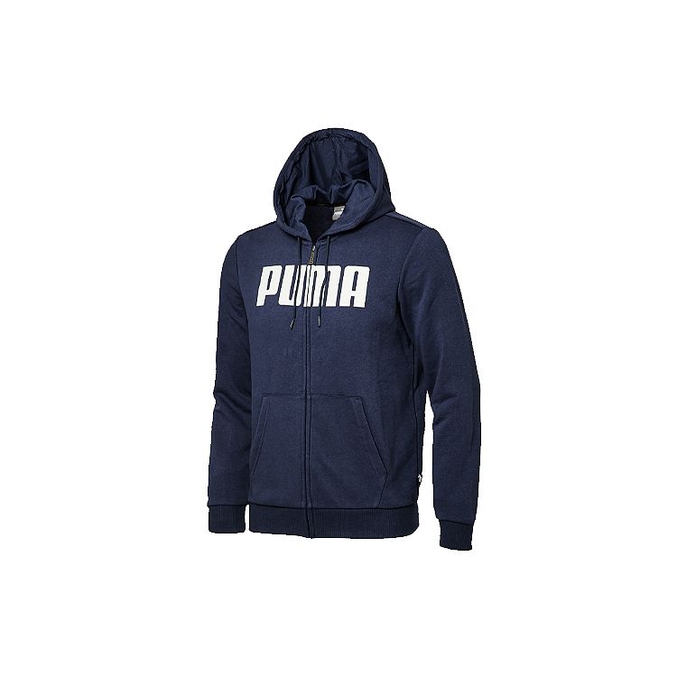 

Puma Осень-Весна с принтом с капюшоном Мужская верхняя одежда Синий 855280-03 S