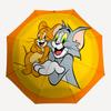 1pc Tom, Jerry Automatic Open/Close Umbrella, Christmas Gift for Men Women, Daily Travel Outdoor Use Yy251101214