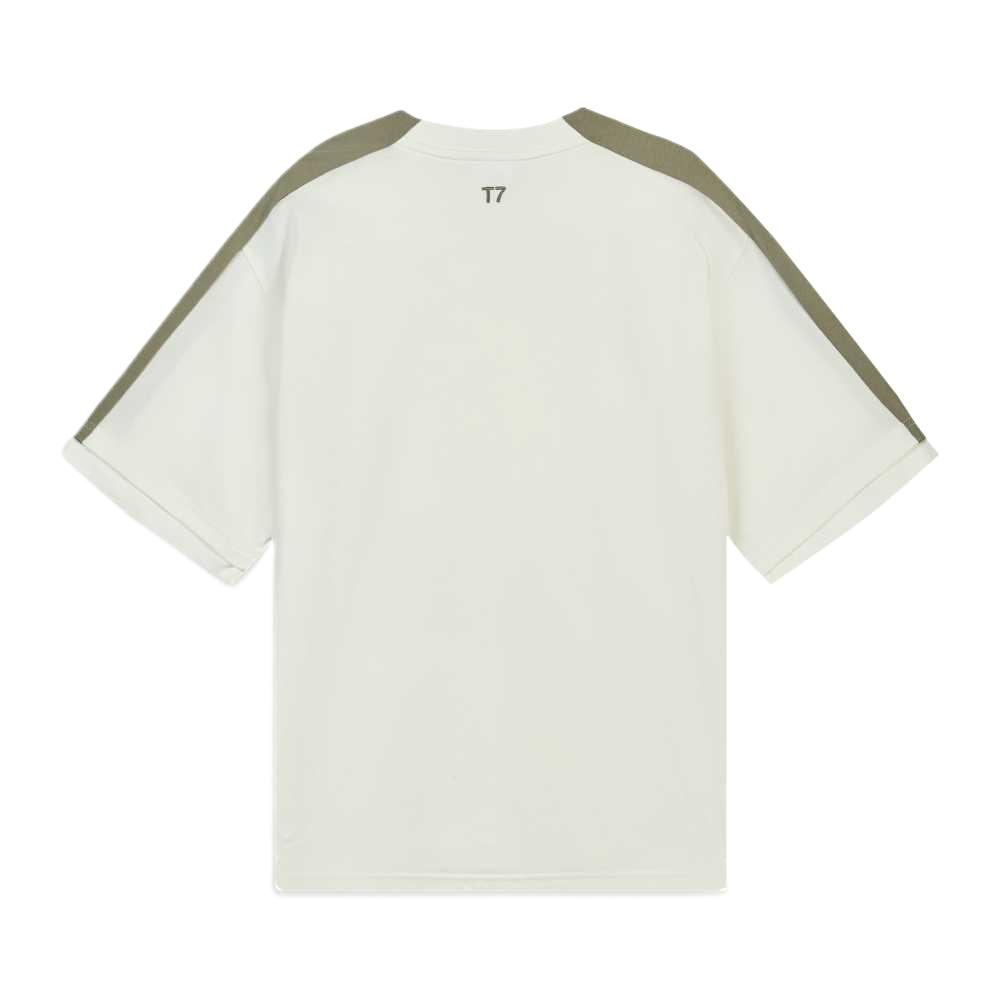 Puma T7 Color Block Short Sleeve T-Shirt Men tops 636247-87