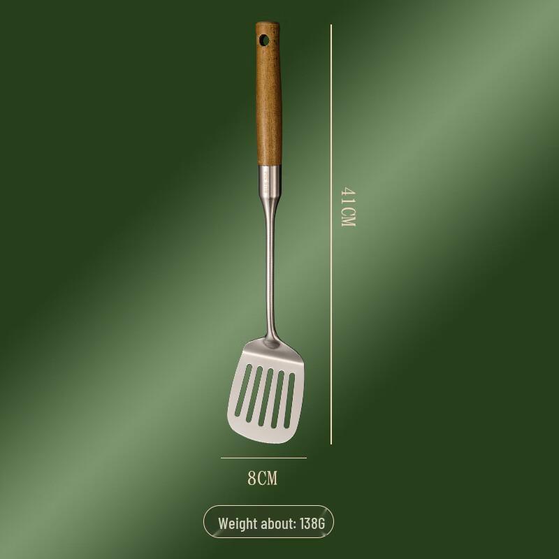 

Bang Da Fu 304 Stainless Steel Wood Handle Kitchen Utensil Set