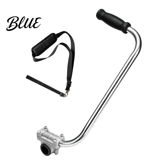 Lawn Edging Tool Handle Trimmer Handle Weed Eater Extension Ergonomic String with Clamp Reduces Arm Fatigue Back Strain for Yard Care Landscaping