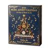 Musical Ornament Countdown Calendar Box 24-Day Christmas Advent Decoration Kids Family Holiday Decor